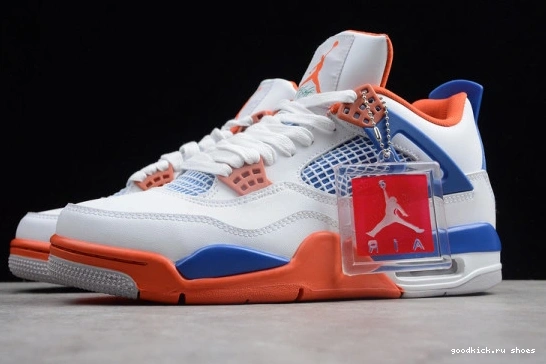 308497-171 OG Air White Retro 4 Jordan 308497-171 Blue Orange 0213